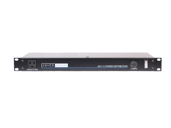 JG11.0-15A 19" PDU 10 OUT BACK. 1 OUT FRONT. 15A CAPACITY